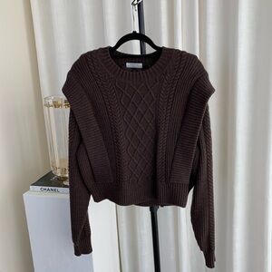 Chocolate Knit Sweater
